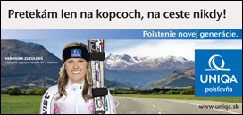 Advertisement As in Austria, the UNIQA brand is represented in growth markets of Eastern and South Eastern Europe primarily through partnerships with high-performance athletes. One very successful example of this is the cooperation with the Slovakian ski racer Veronika Zuzulová.