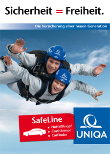 SafeLine – the first insurance product that can save lives – has put UNIQA in a leadership role in the European markets. (advertisement)