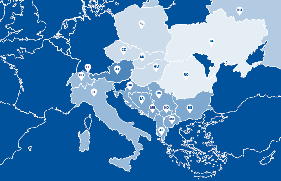 Market shares (map)