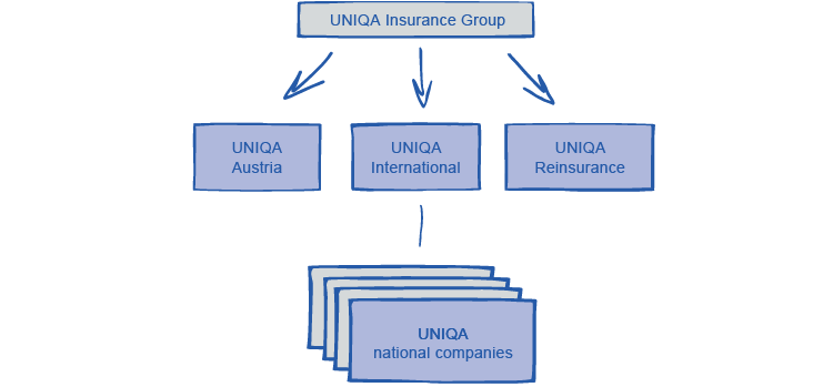 Company structure (organigram)