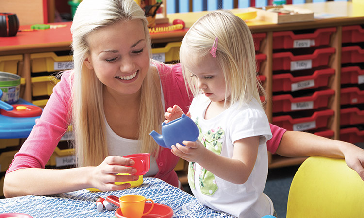 Childcare in UNIQA Tower (photo)