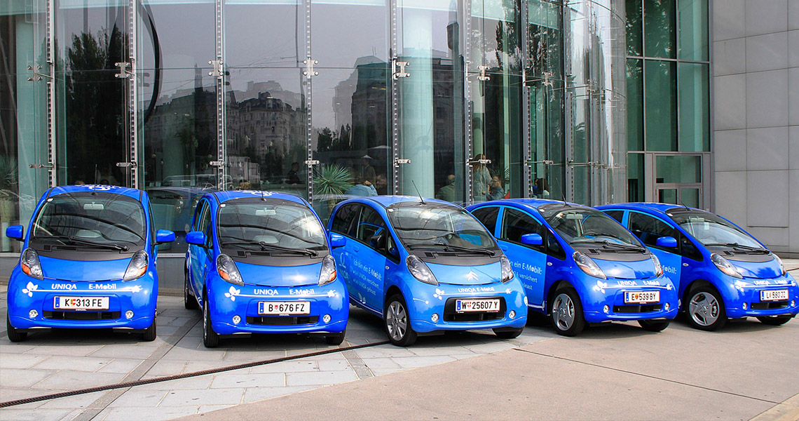 Electric cars for UNIQA Employees (photo)