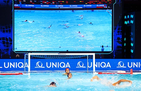 Water polo match
